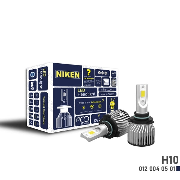 Niken H10 Eco Led Xenon Beyaz Işık 4000 Lümen, 6500K